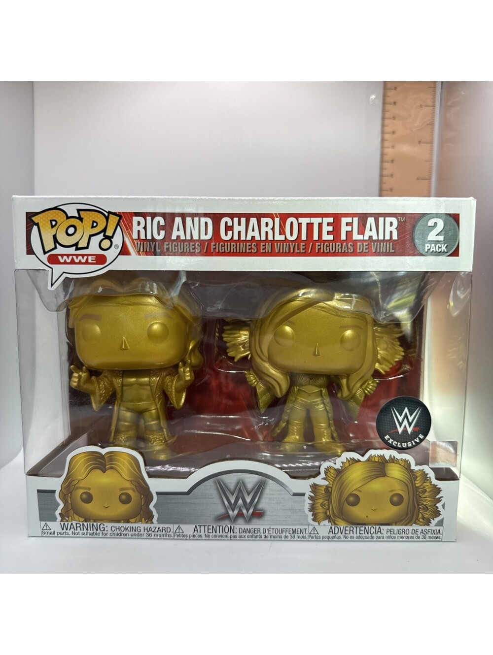 Funko Pop! Vinyl: WWE - Ric and Charlotte Flair - 2 Pack - WWE Exclusive